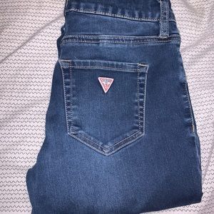 High waisted Guess jeans